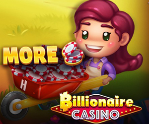 Billionaire Casino free chips, gifts